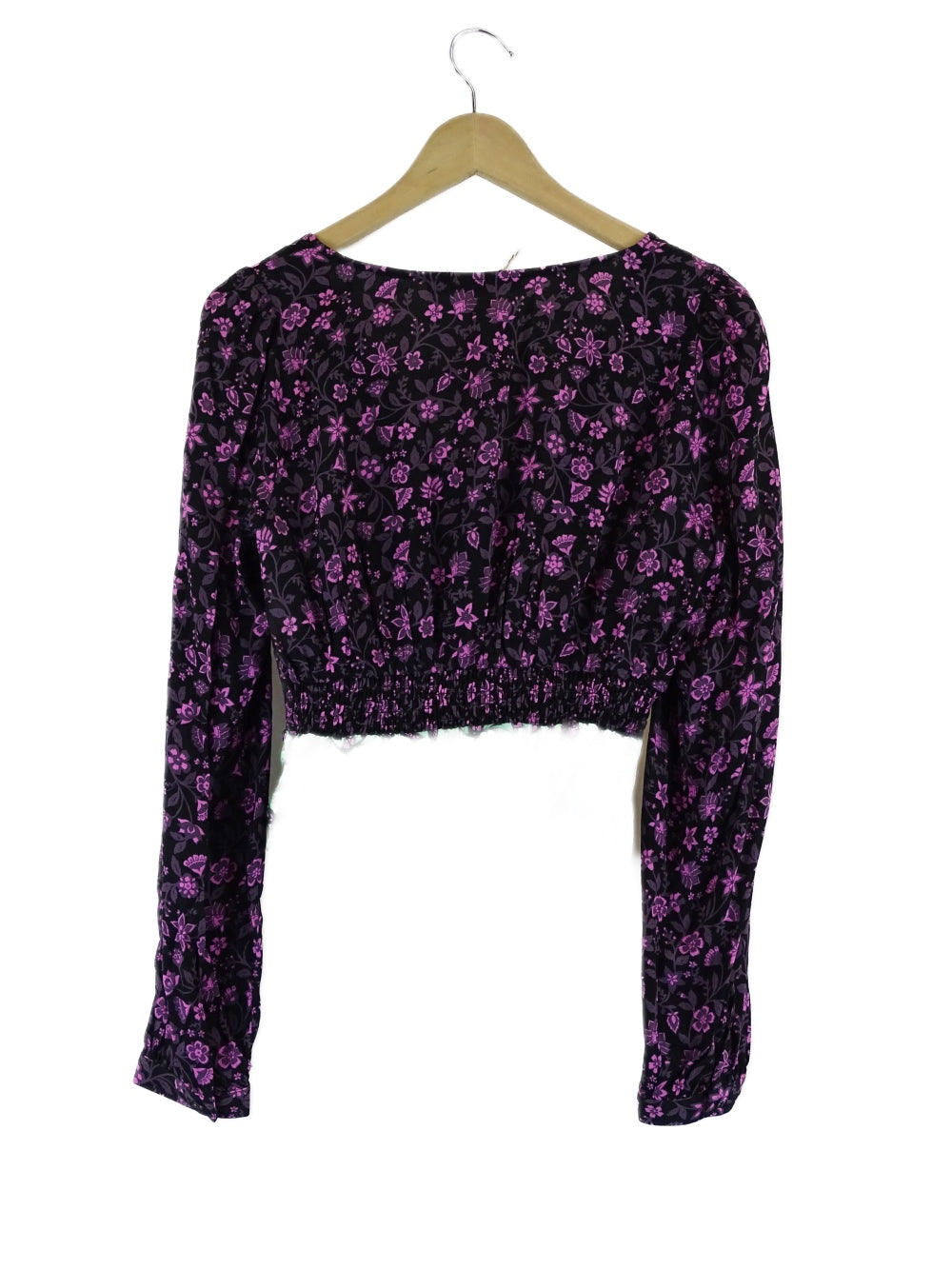 Sportsgirl Floral Purple Top 8