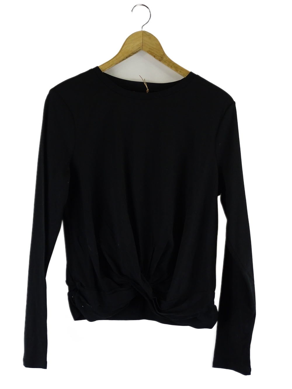 Portmans Black Round Neck Longsleeve Top S