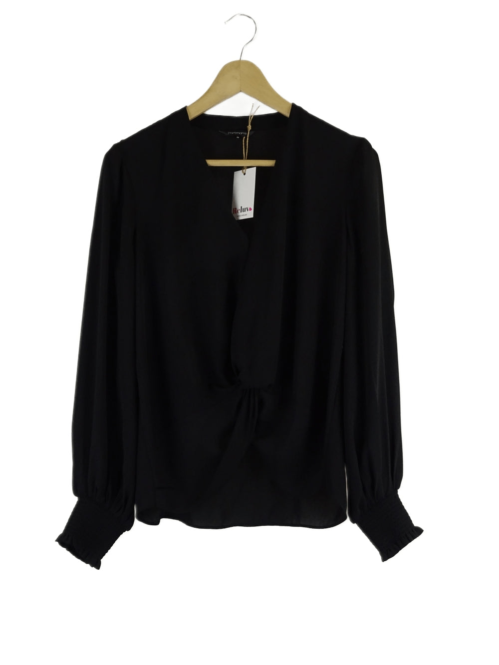 Portmans Black Longsleeve Blouse 8