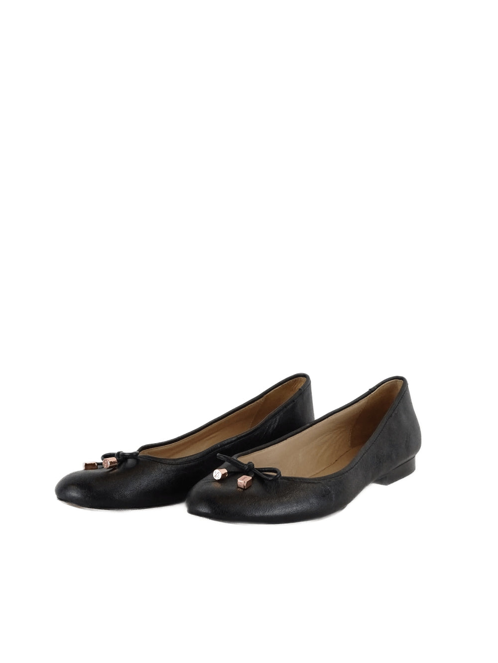 Mimco Black Ballet Flats AU/US 6 (EU 37)