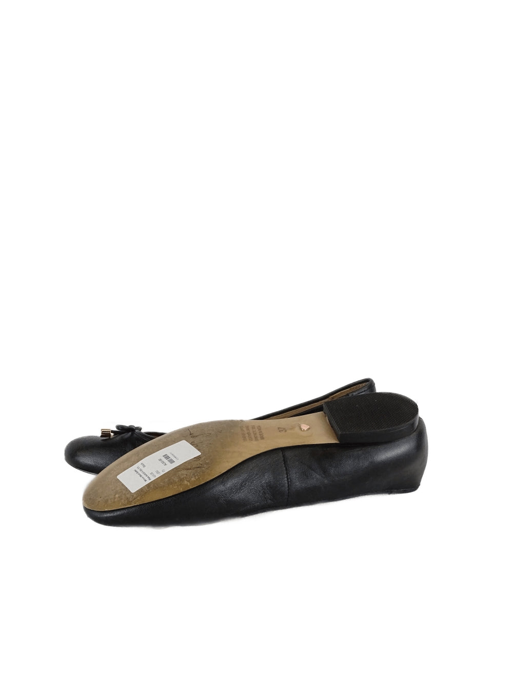 Mimco Black Ballet Flats AU/US 6 (EU 37)