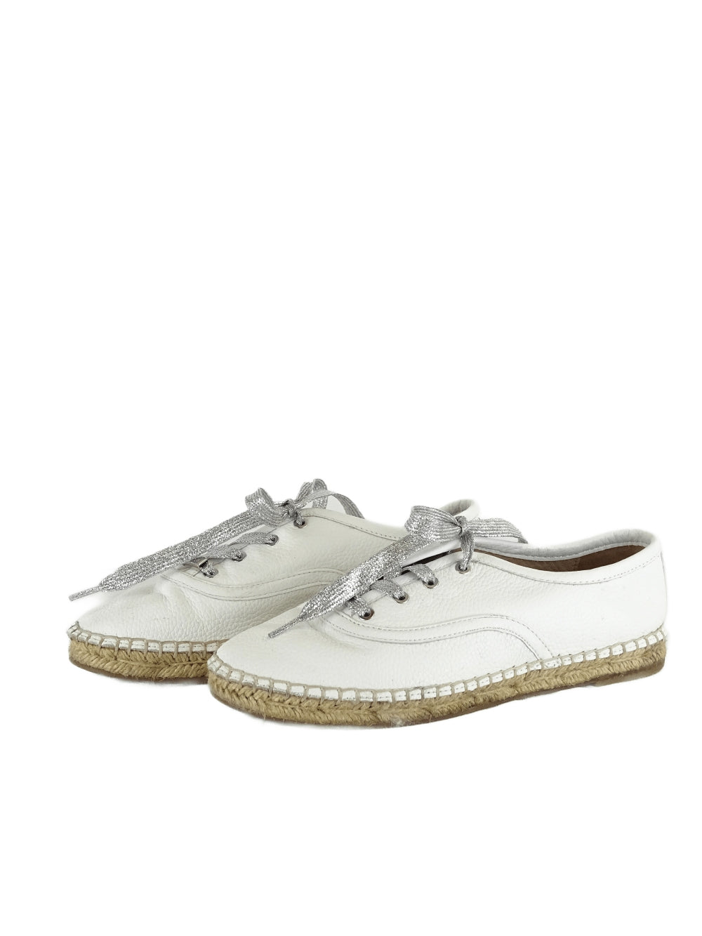 Mimco White Espadrille Sneakers AU/US 5 (EU 36)