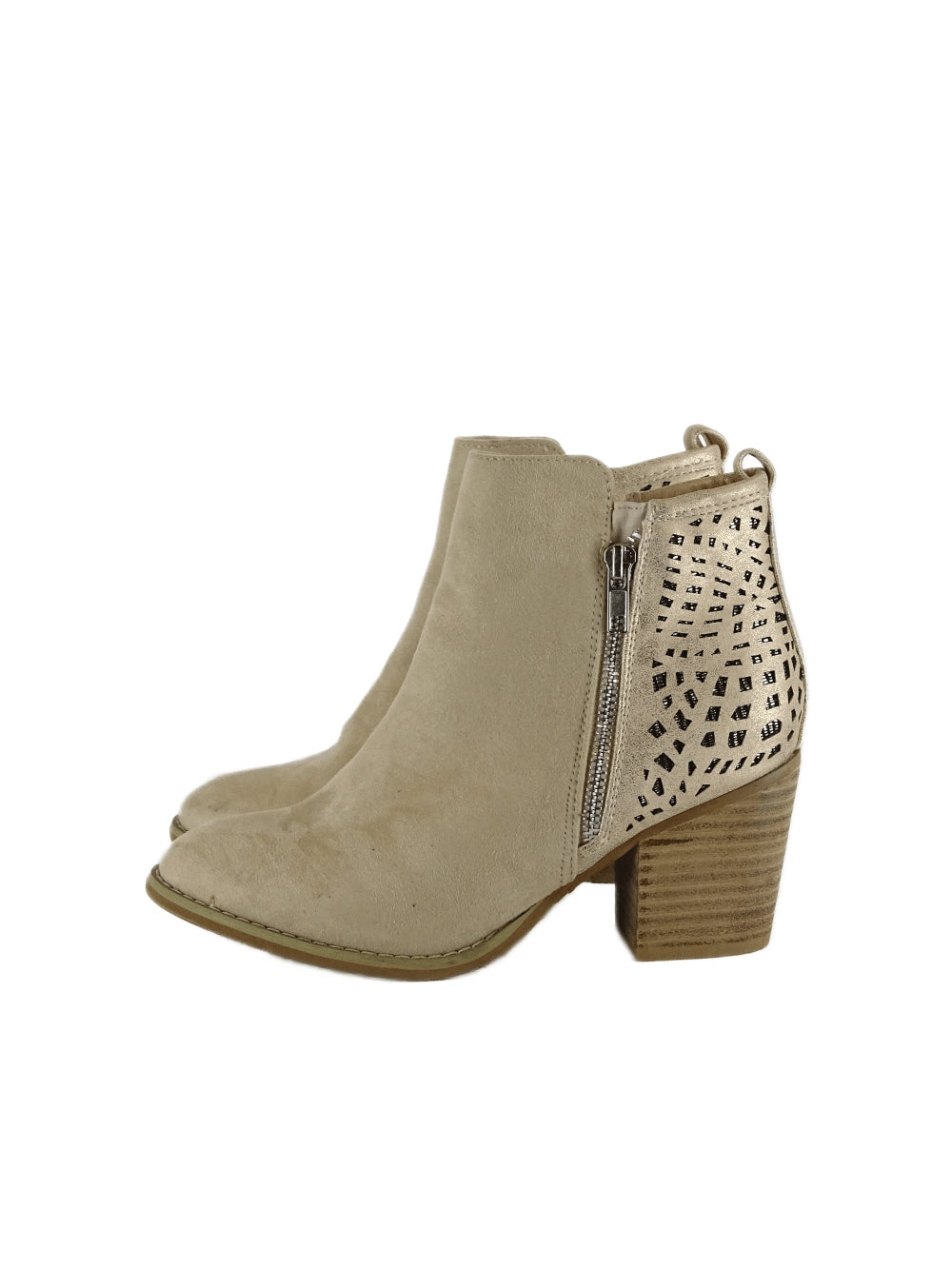 I Love Billy Cream Suede Boots AU/US 6 (EU 37)