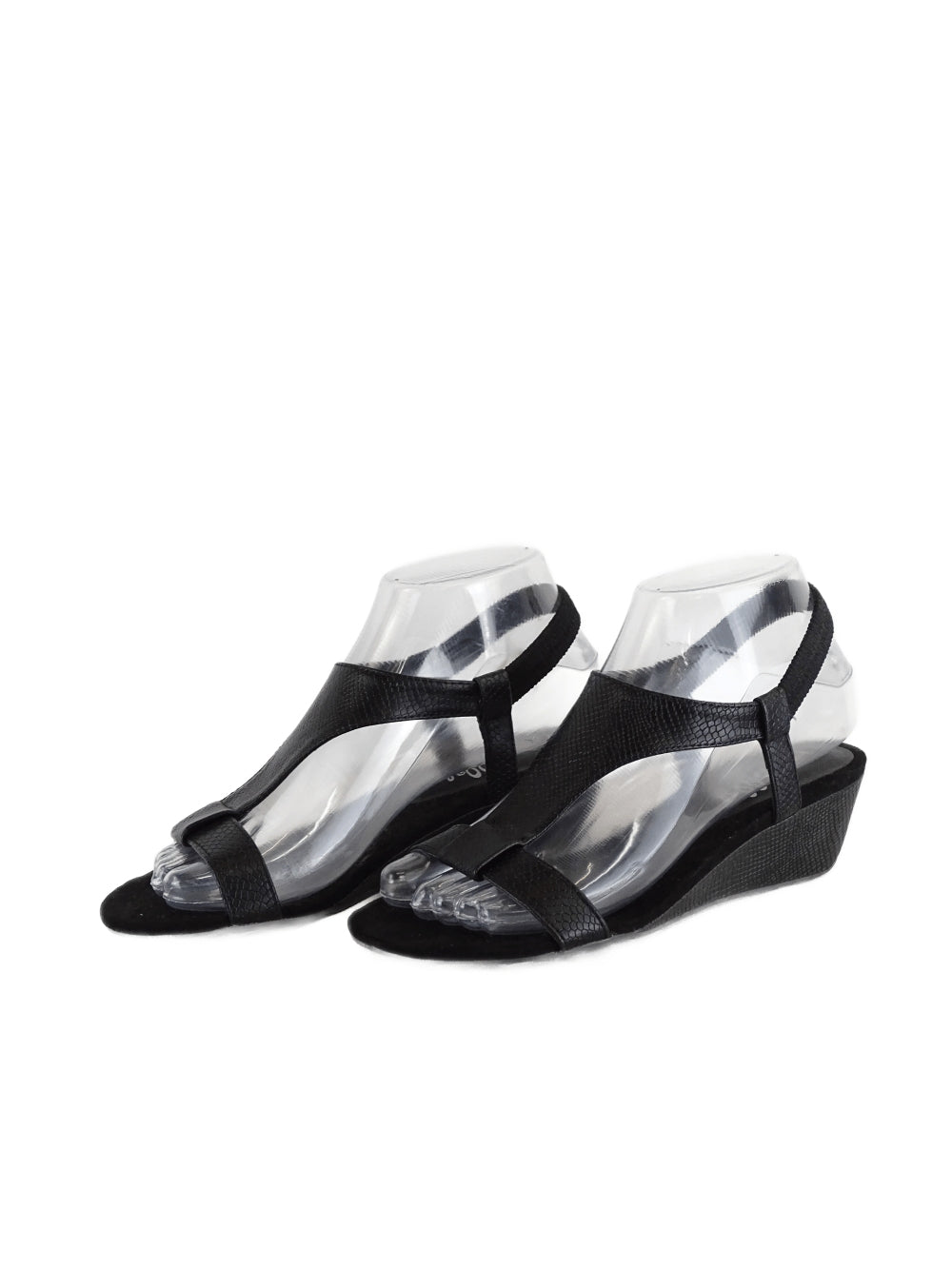 I Love Billy Black Sandals AU/US 6 (EU 37)