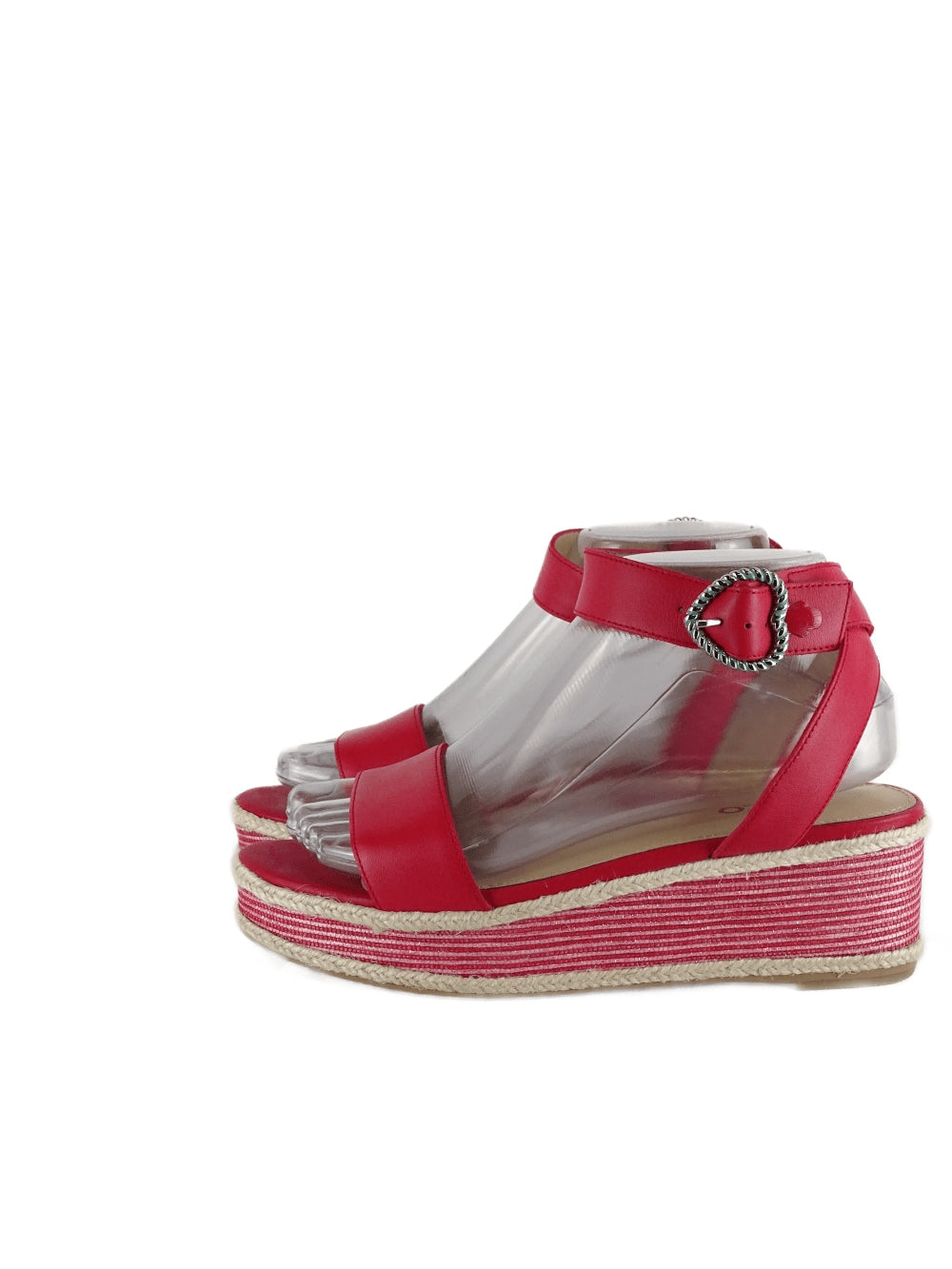 Mimco Red Wedge Sandals AU/US 7 (EU 38)