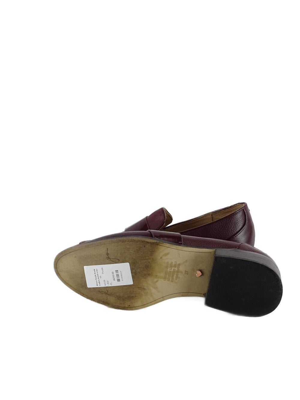 Mimco Purple Suede Loafers AU/US 6 (EU 37)