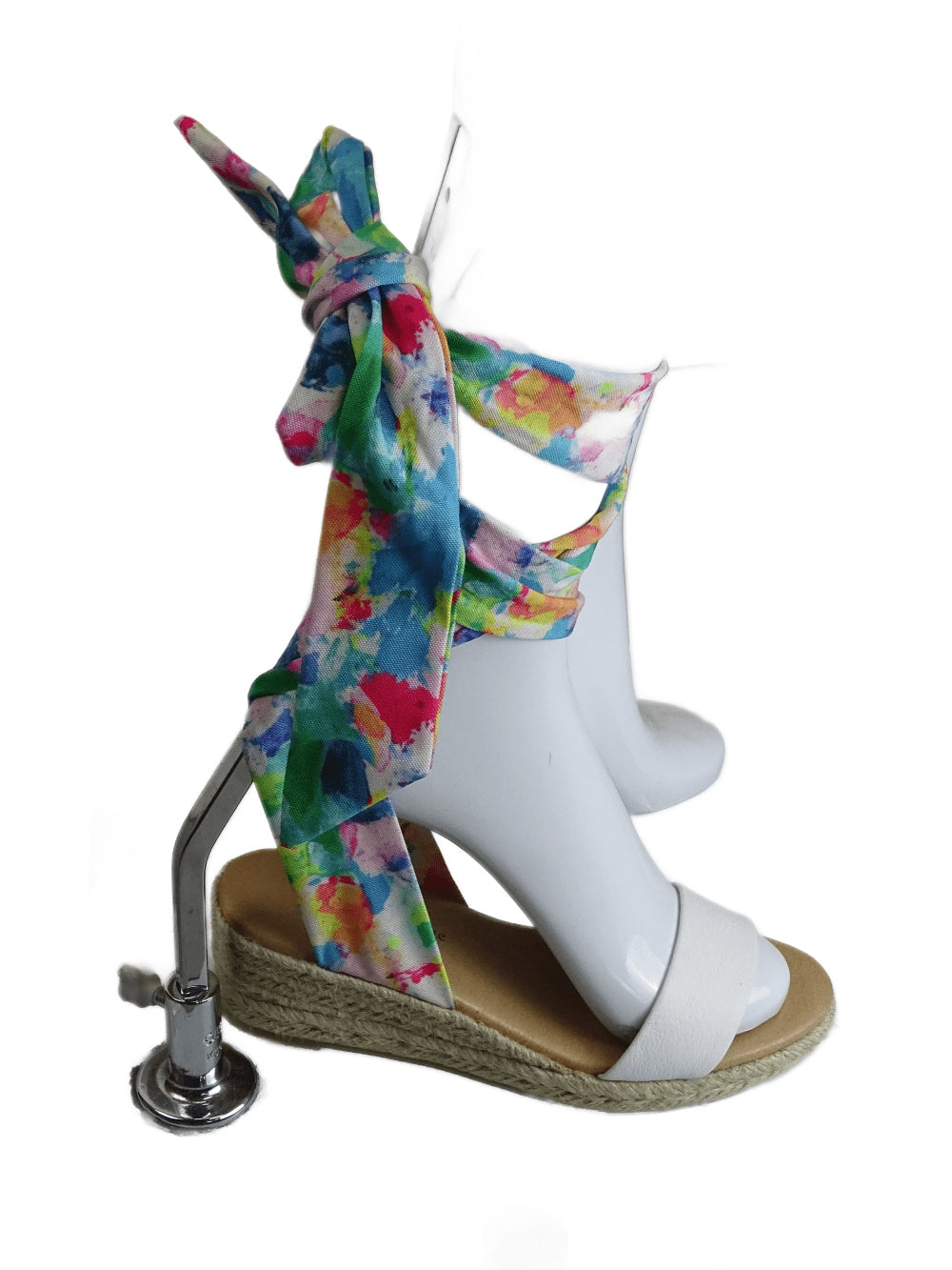 Django &amp; Juliette Multi Coloured Wrap Wedges AU/US 6 (EU 37)