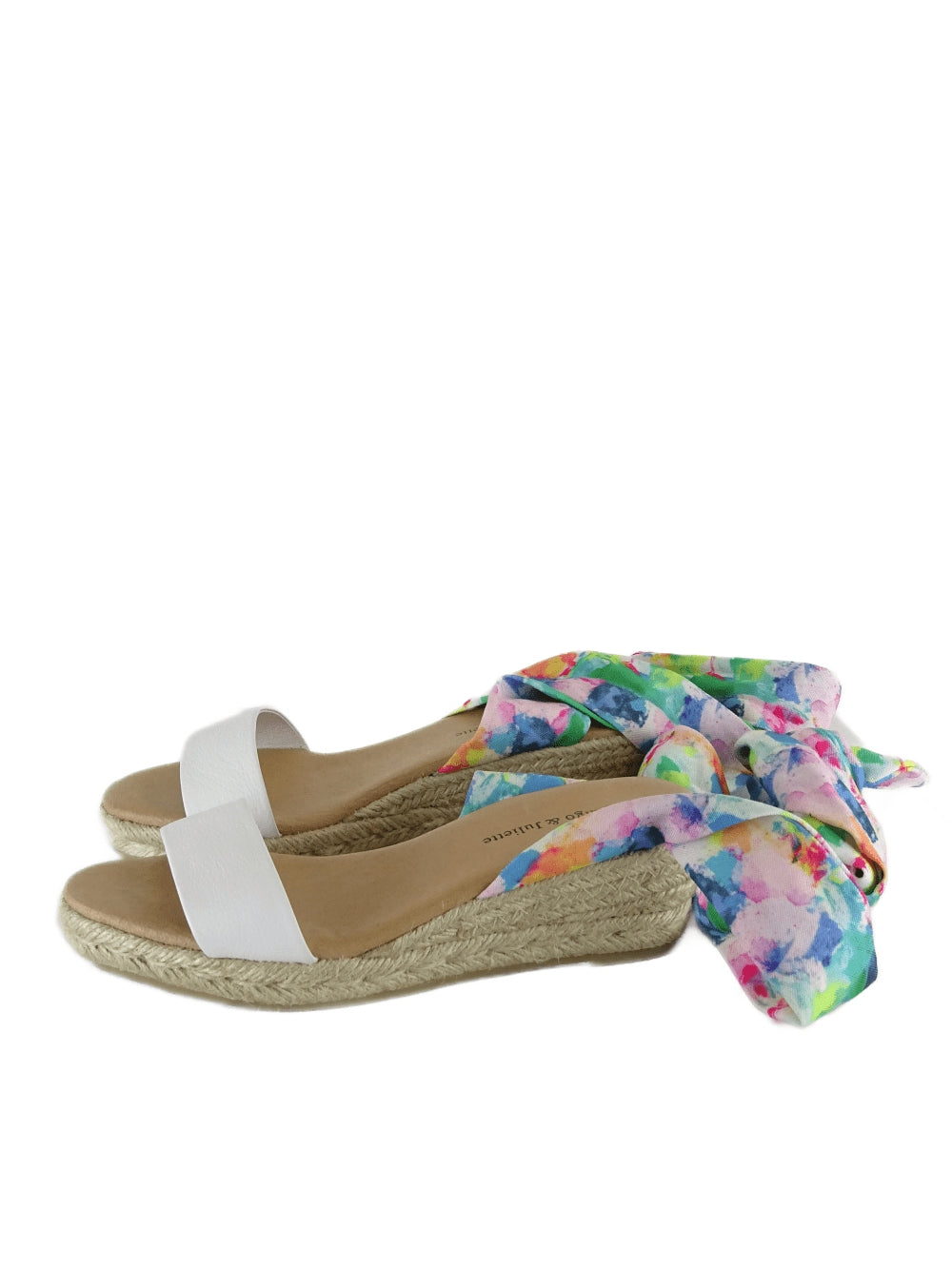 Django &amp; Juliette Multi Coloured Wrap Wedges AU/US 6 (EU 37)