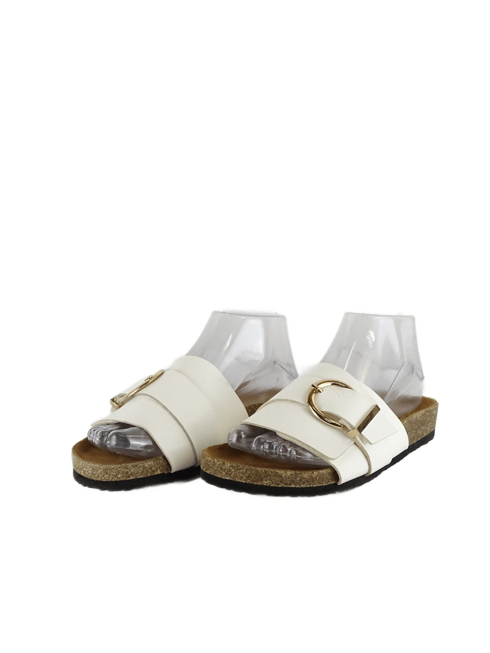 Spurr White Slide Sandals AU/US 6 (EU 37)