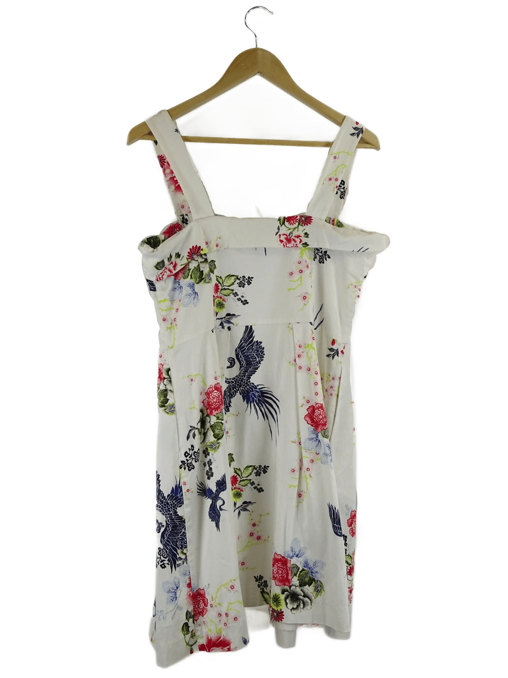 Cue White Floral Mini Dress 12 Reluv Clothing Australia