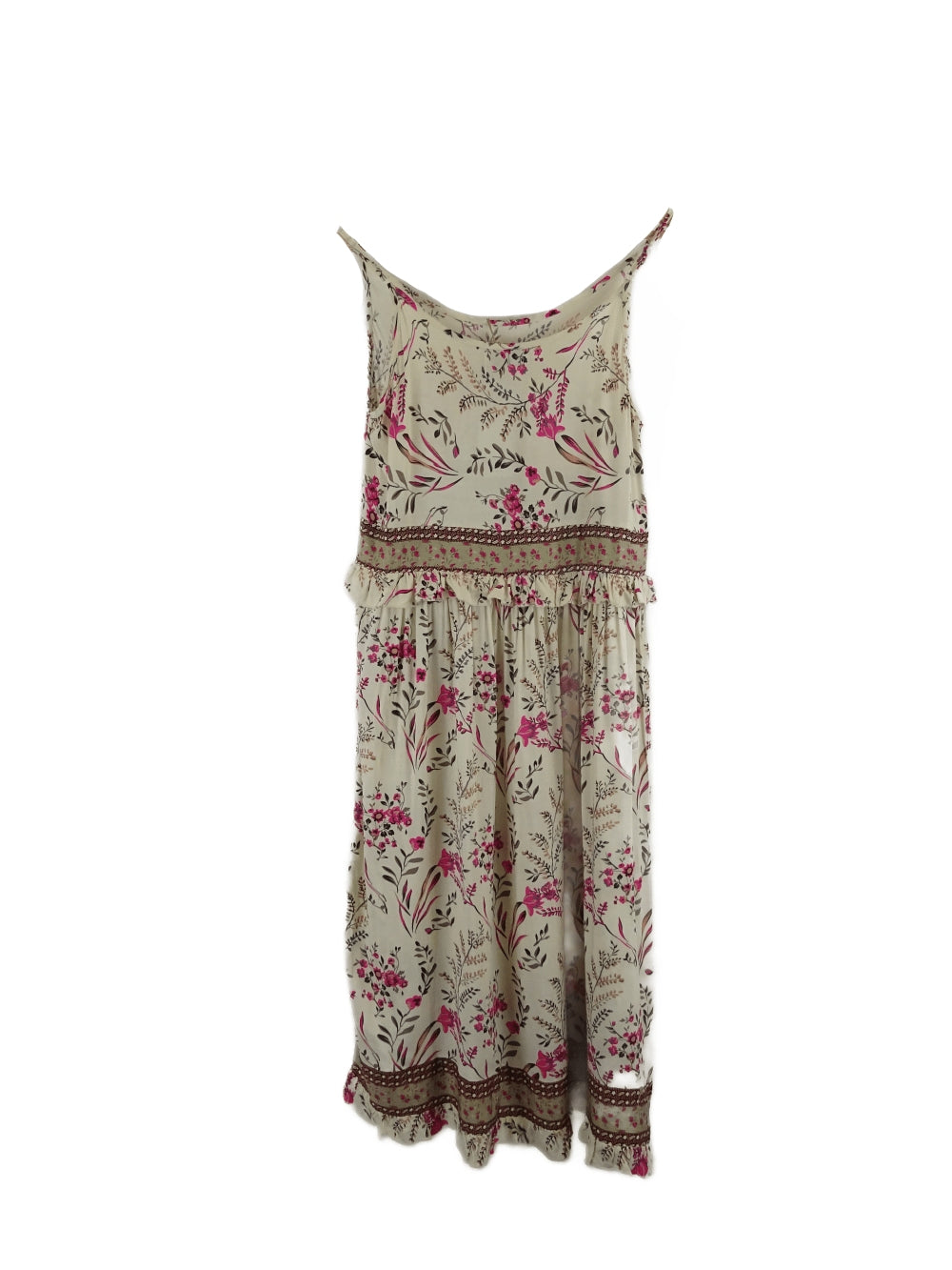 Mutig Floral Cream Dress S