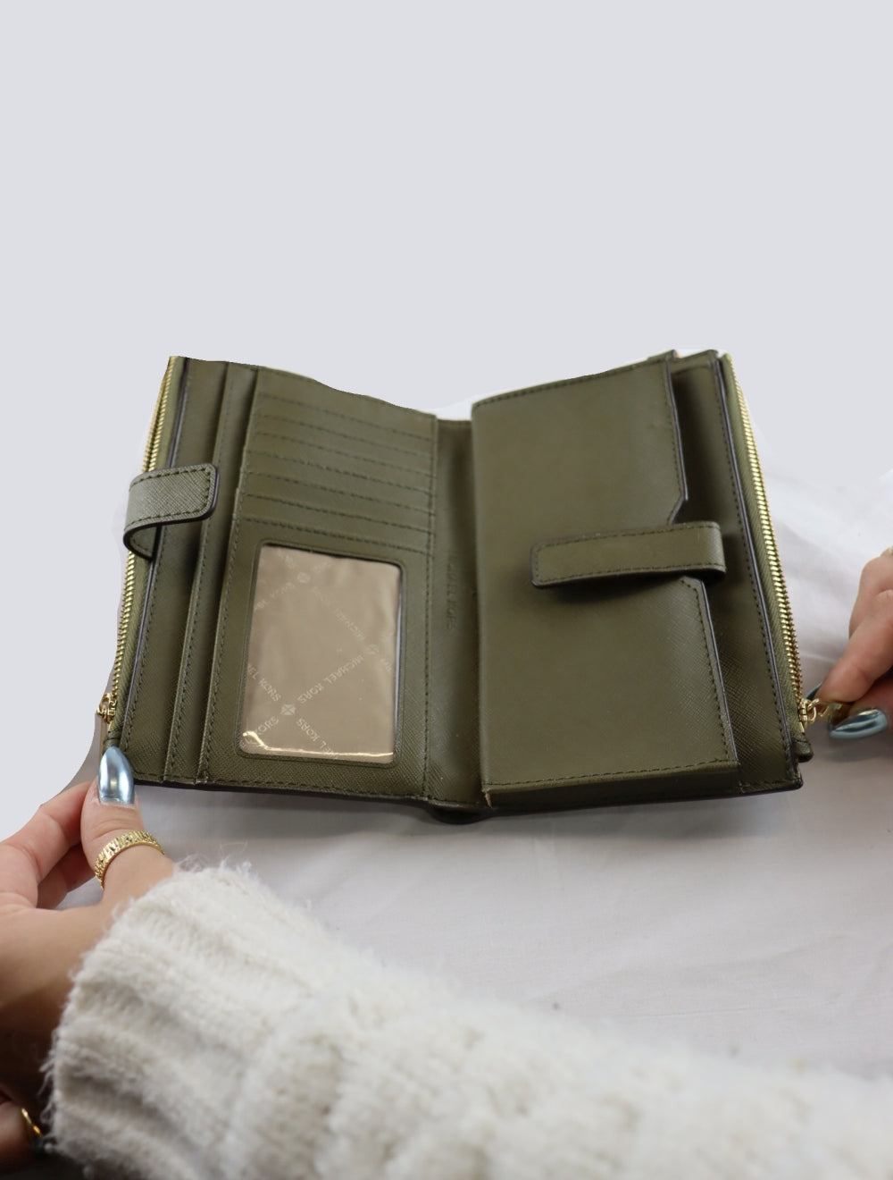 Michael Kors Green Wallet