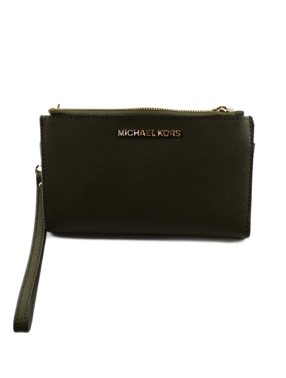 Michael kors green wallet best sale