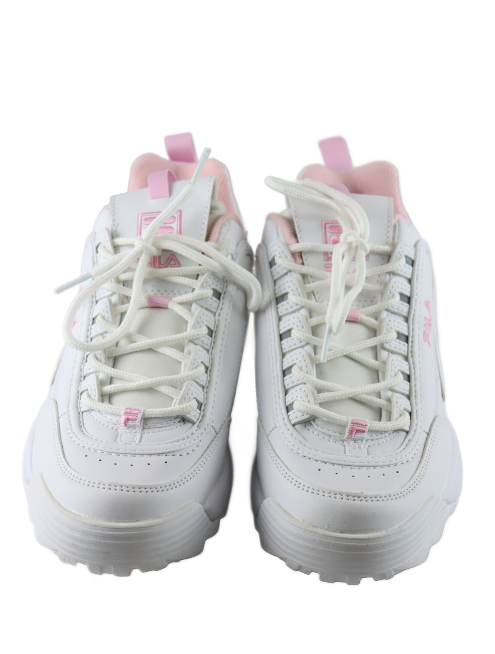 Fila shoes womens pink and white online