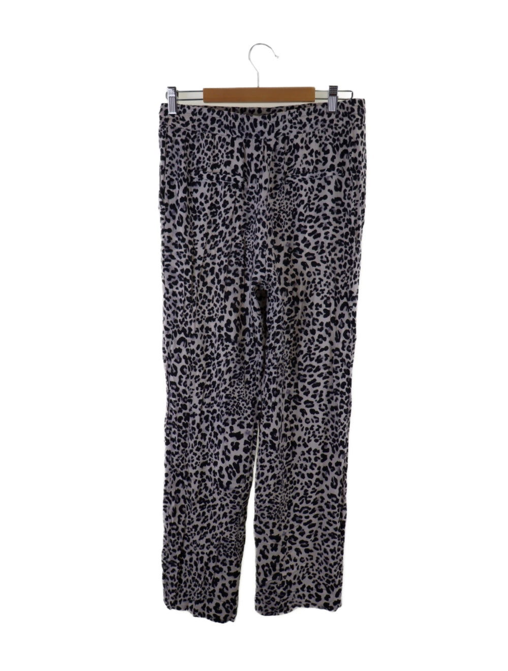 Decjuba Black And White Animal Print Pants M