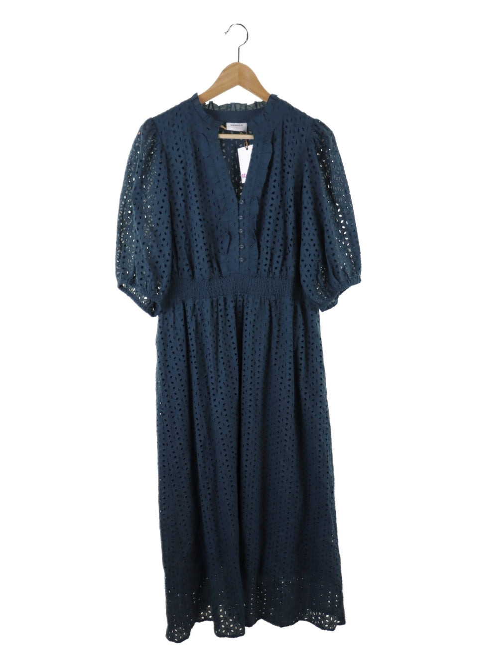 Sussan Blue Broderie Lace Dress 14