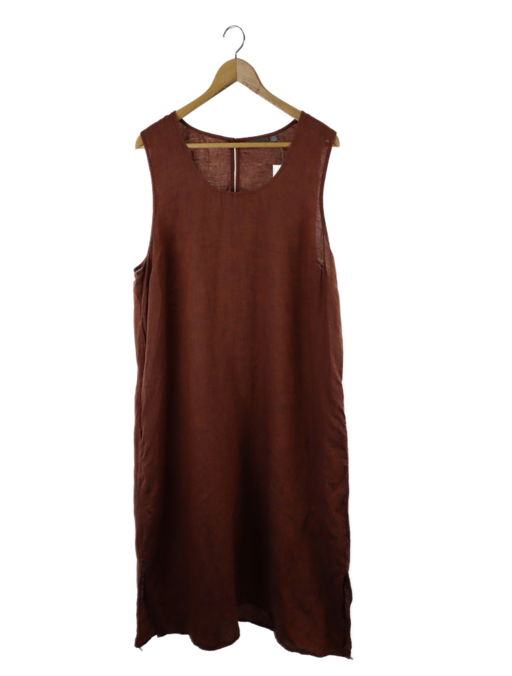 Sussan Brown Linen Dress 18