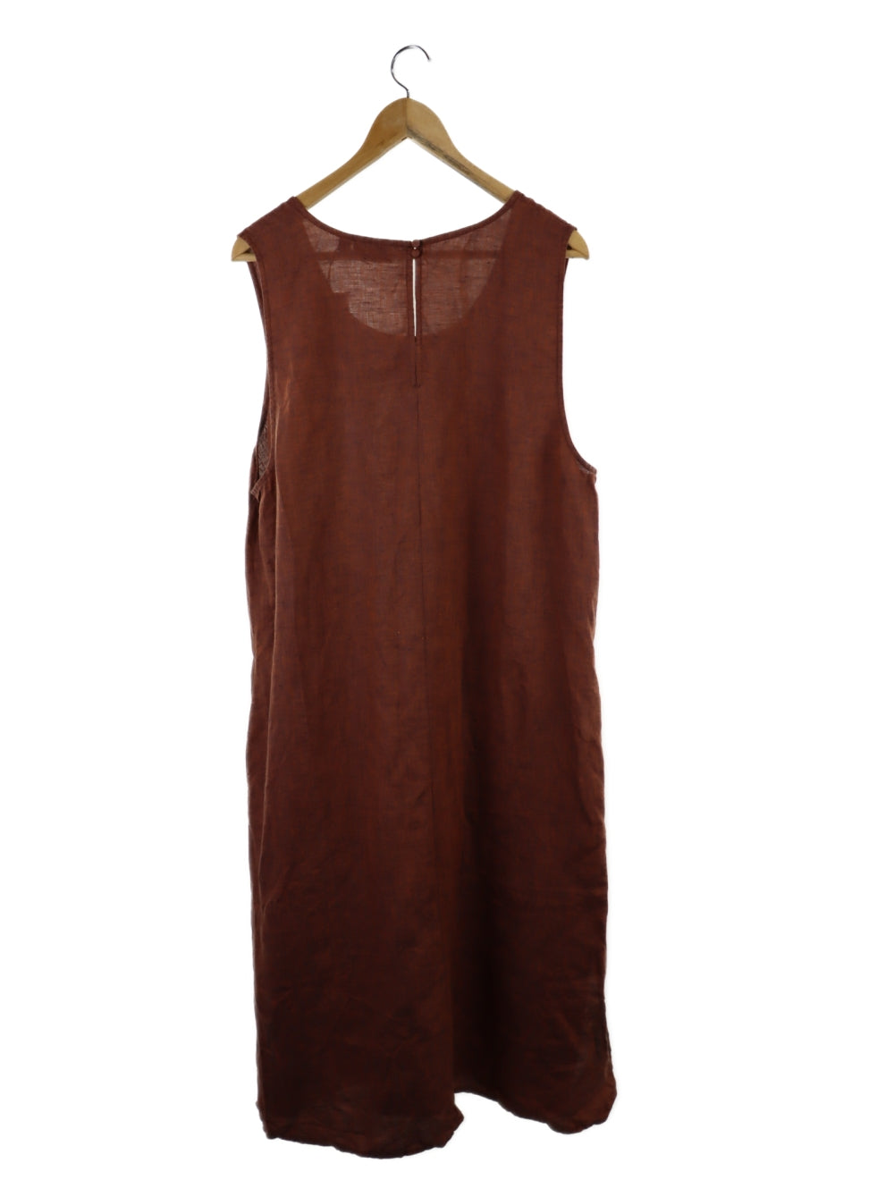 Sussan Brown Linen Dress 18