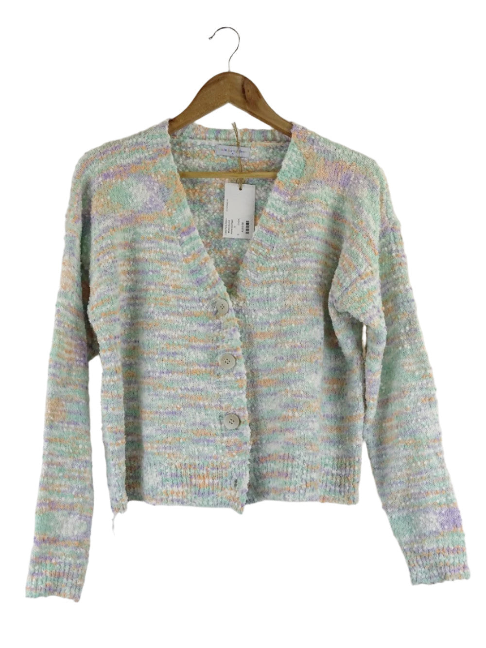 Little Party Dress Multicoloured Pastel Cardigan S