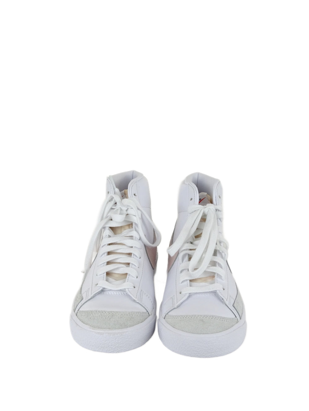 Nike White and Pink High Top Blazer Sneakers AU/US 10 (EU 41)