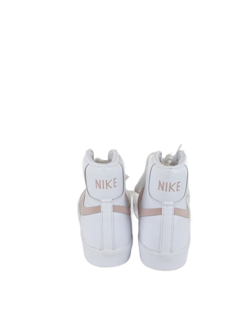 Nike White and Pink High Top Blazer Sneakers AU/US 10 (EU 41)