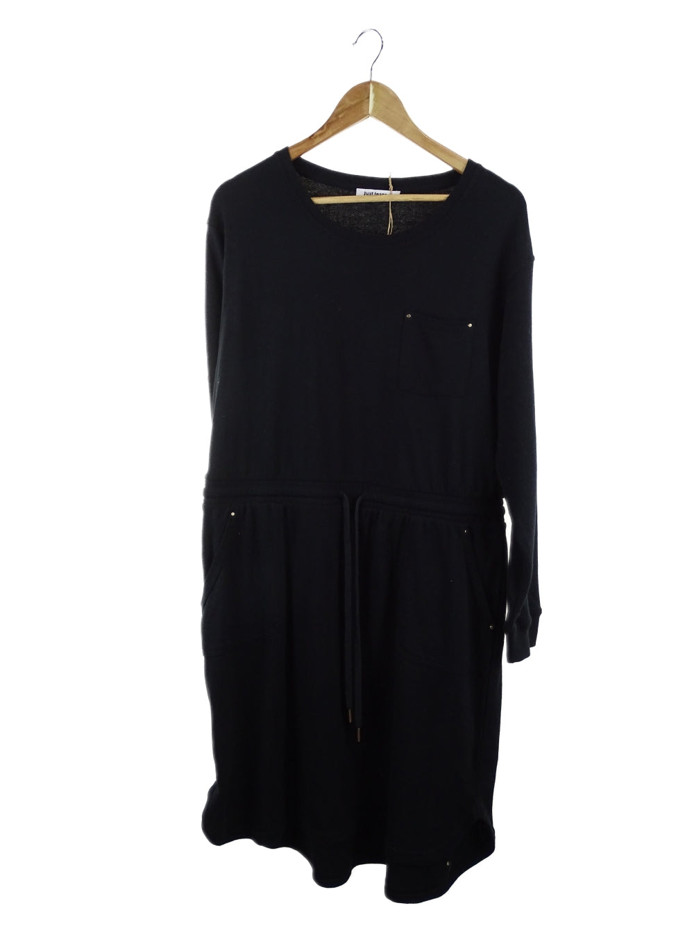 Just Jeans Black Smock Dress 14