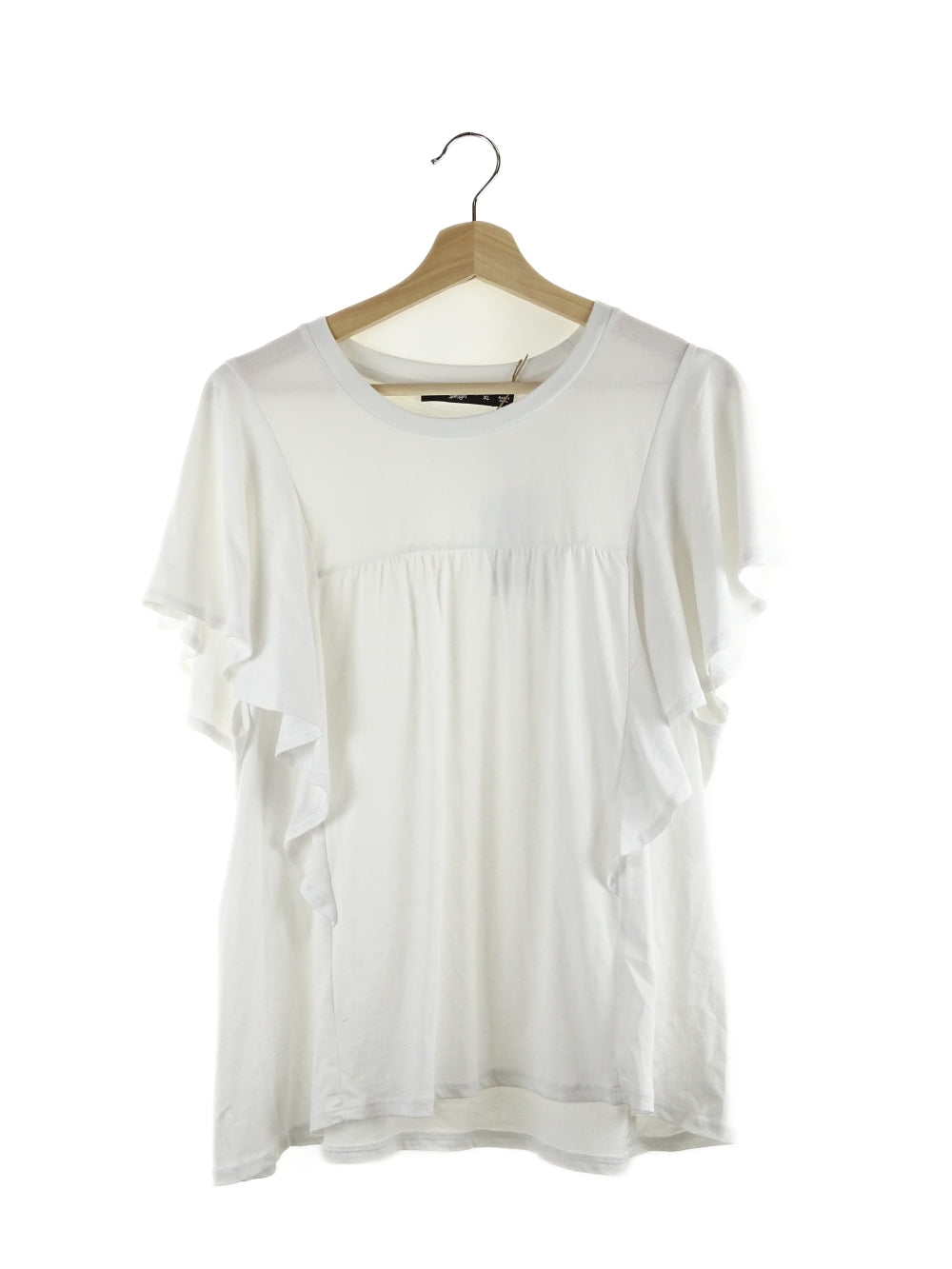 Sportsgirl White Flowy T-shirt XL