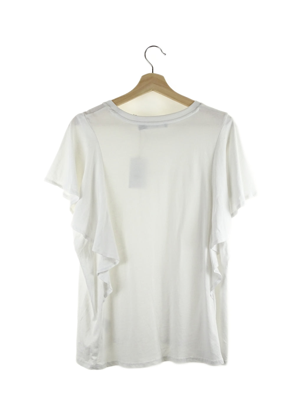 Sportsgirl White Flowy T-shirt XL