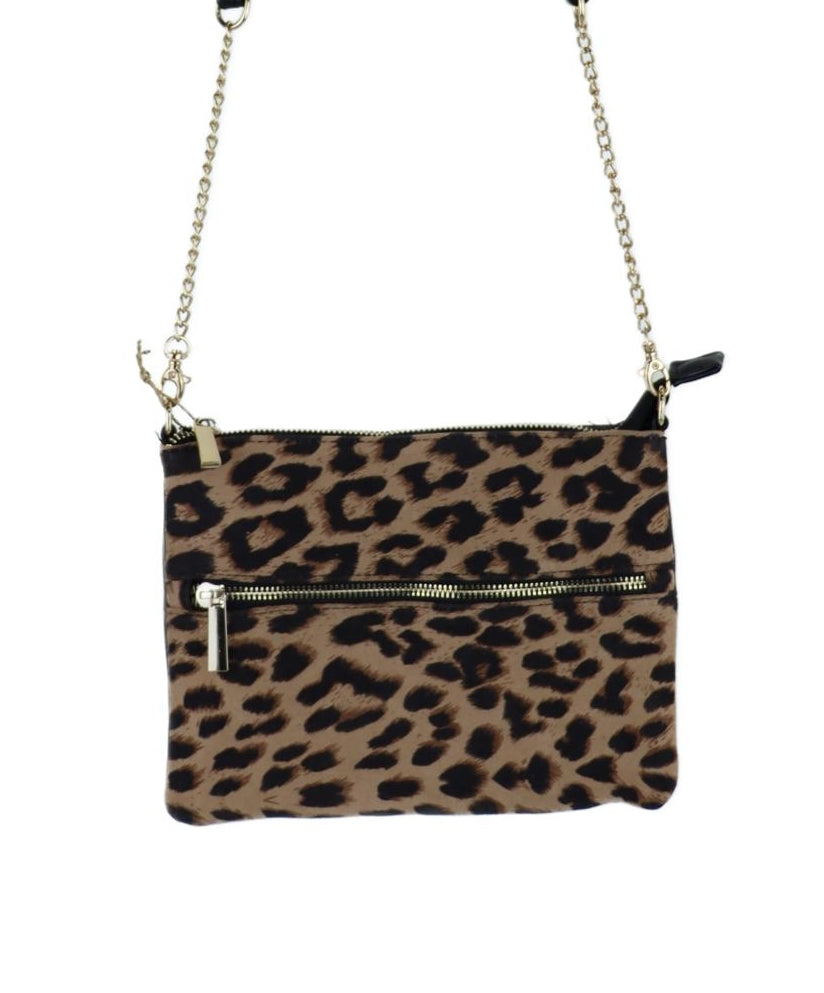 Boutique Cheetah Print Crossbody Bag