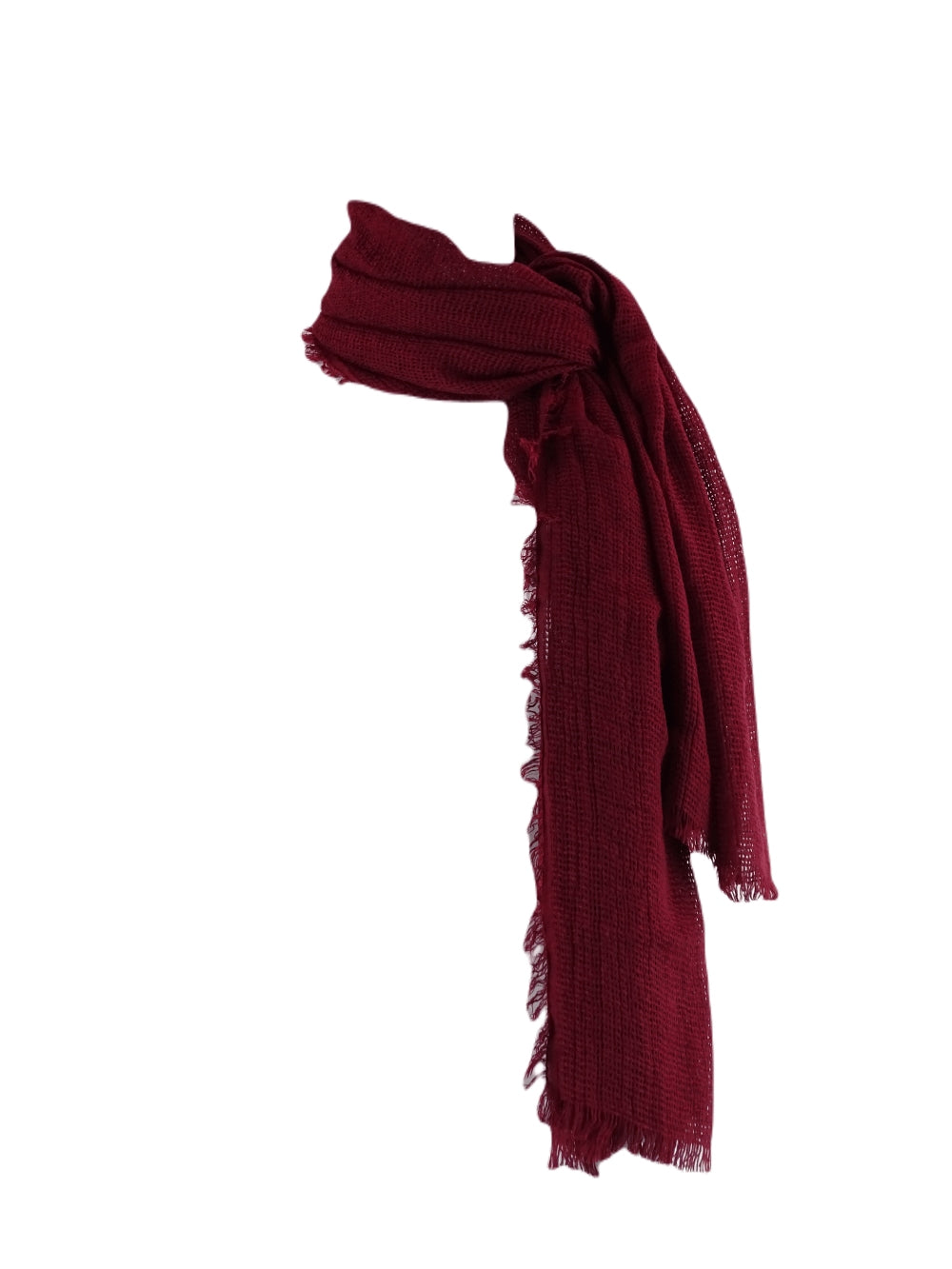 Burgundy Scarf OSFA