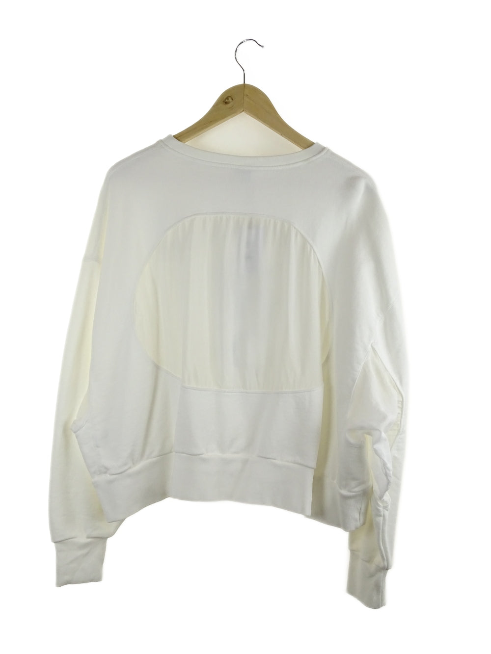 European Culture White Printed Crewneck Jumper XS