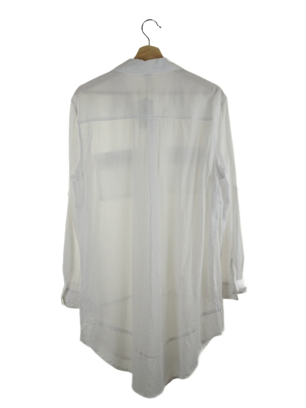 Seafolly White Linen Shirt L