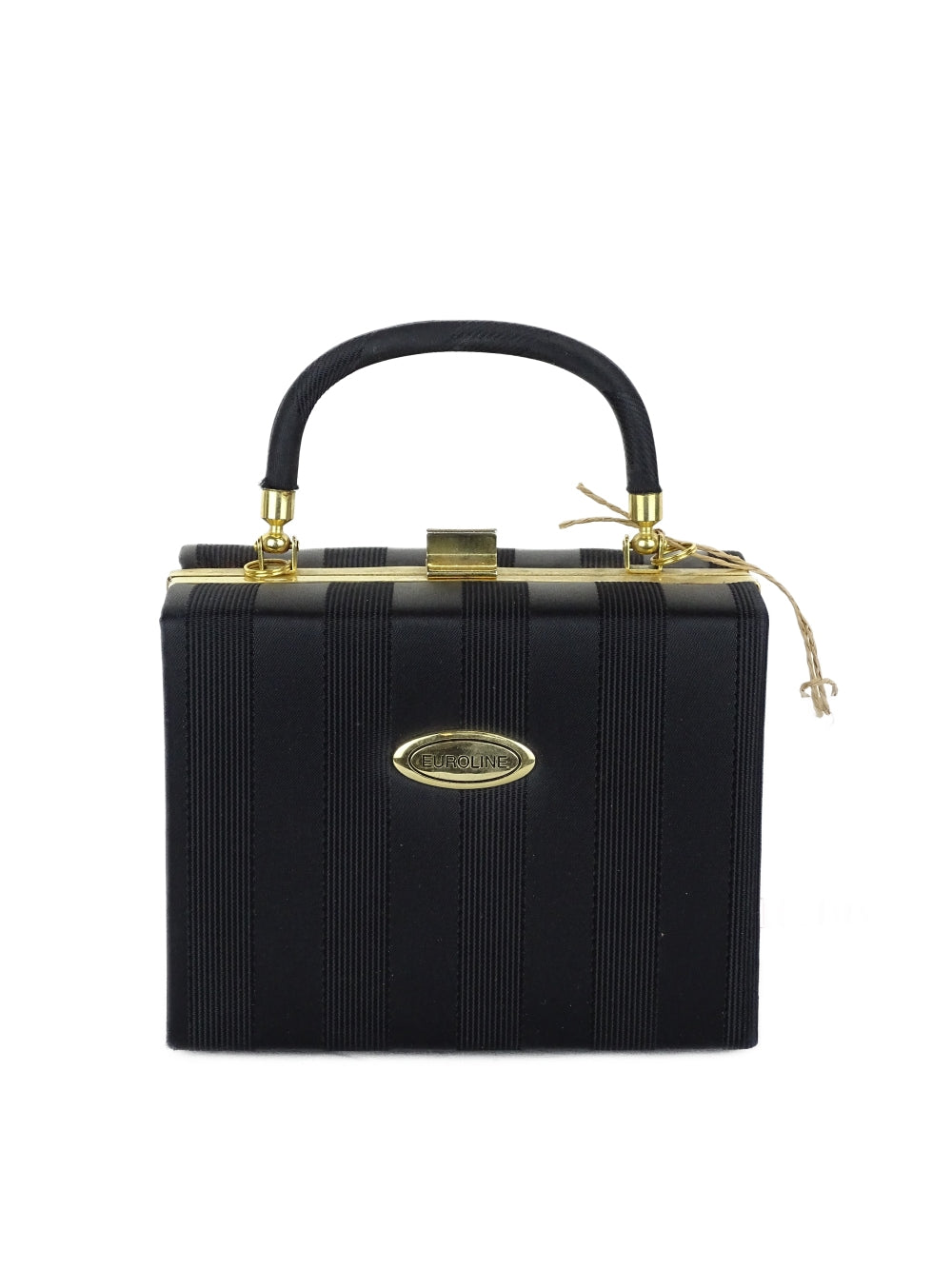 Euroline Black and Gold Handbag