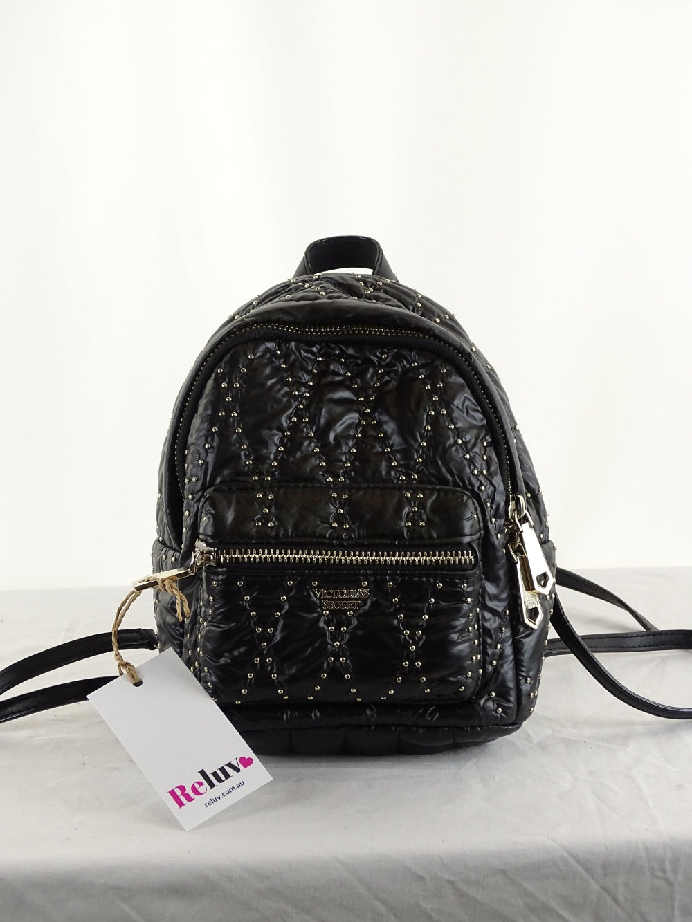 Victoria&#39;s Secret Black Mini Backpack