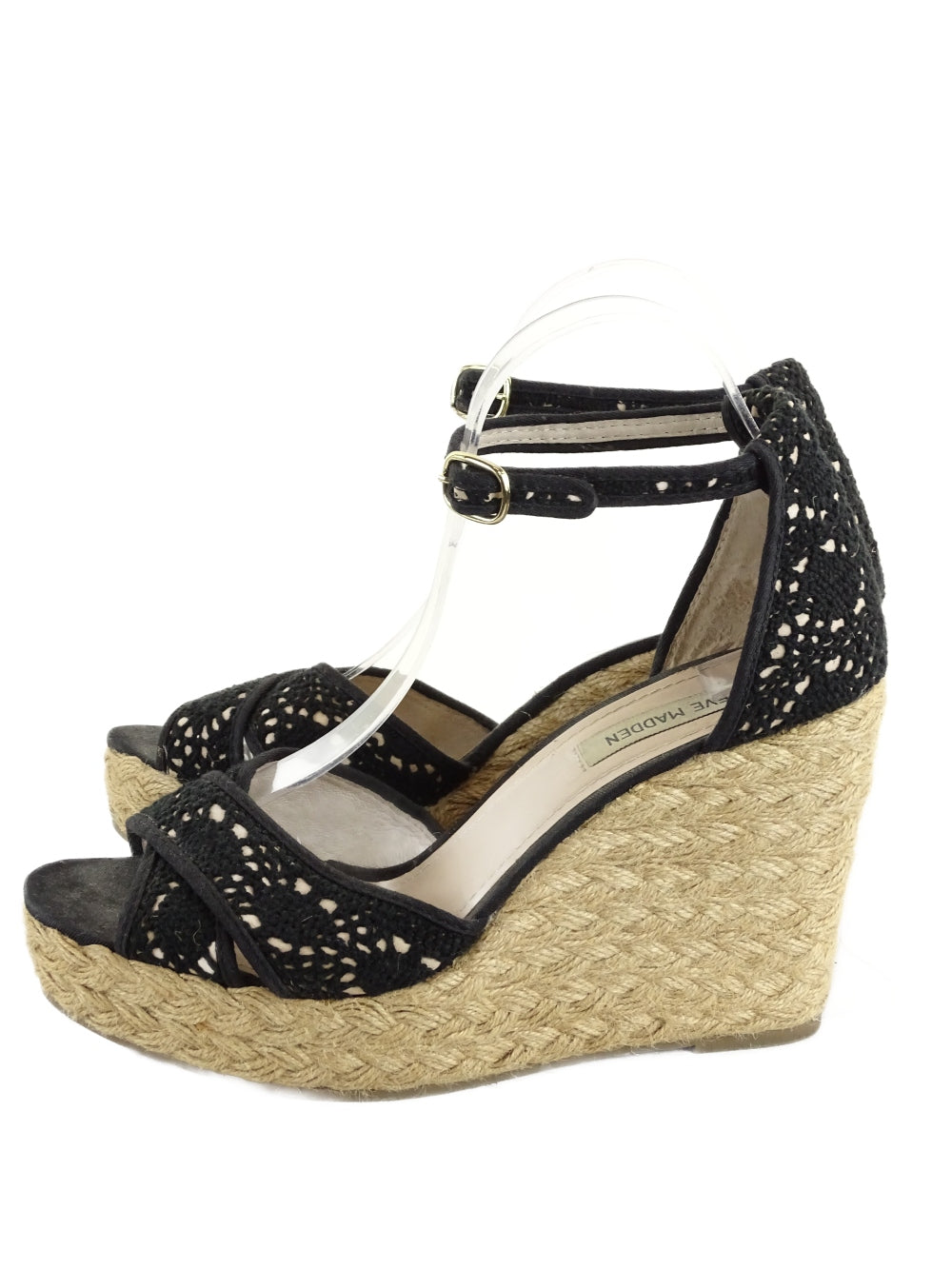 Steve Madden Black Wedges AU/US 10 (EU 41)