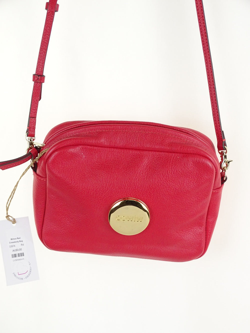 Mimco Red Crossbody Bag