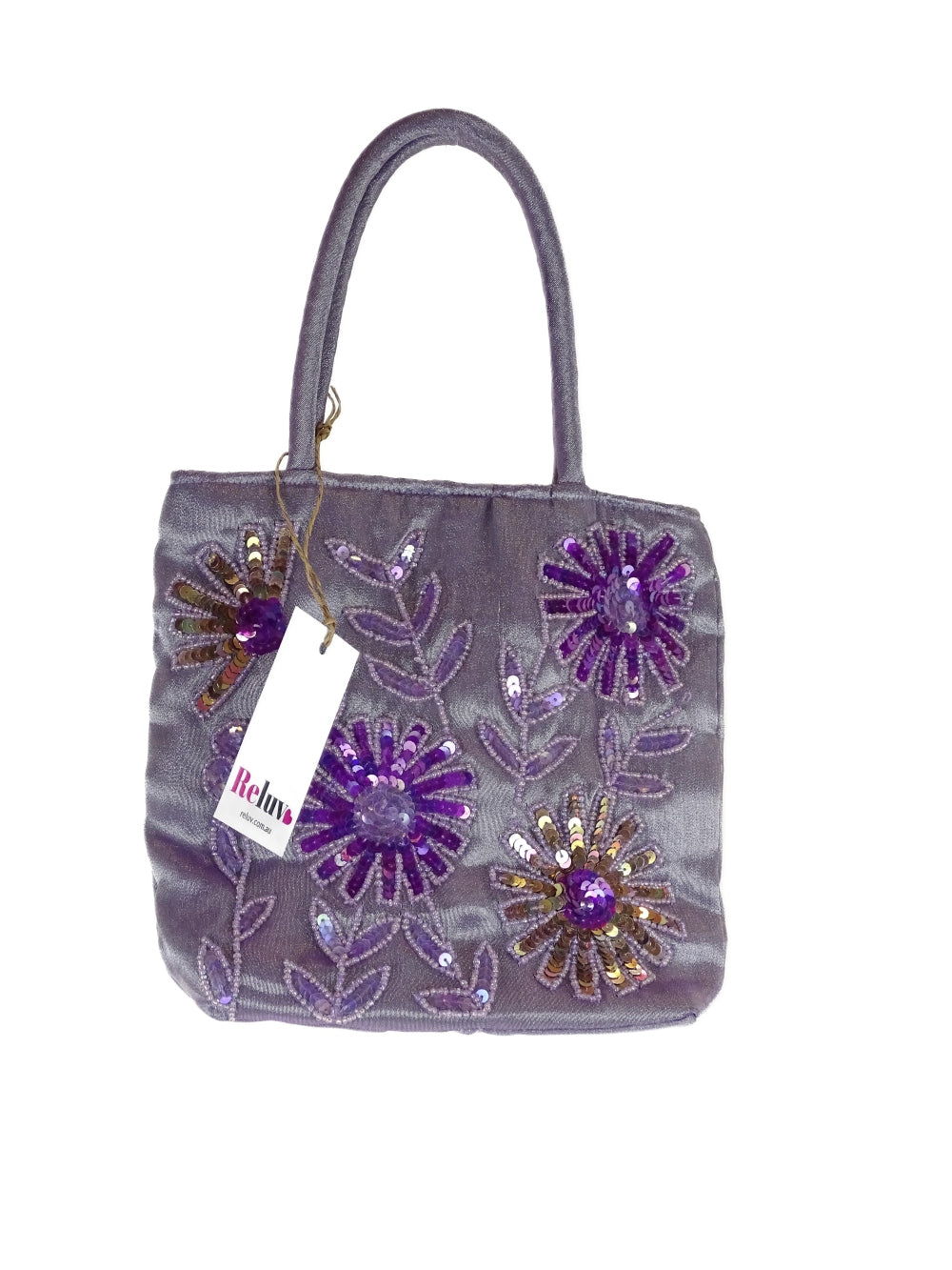 Golf Women Purple Sequin Bag