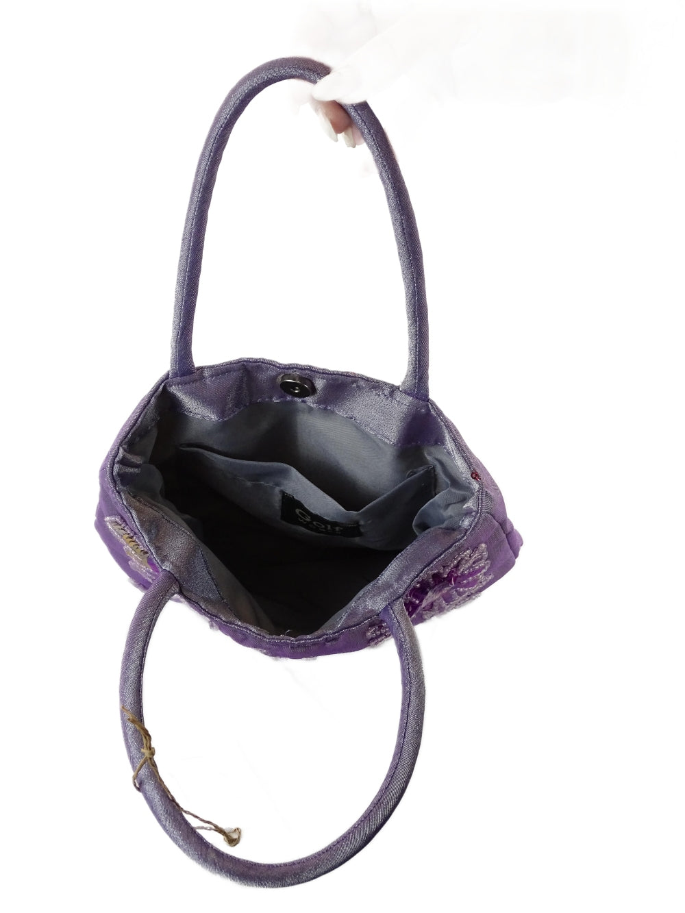 Golf Women Purple Sequin Bag