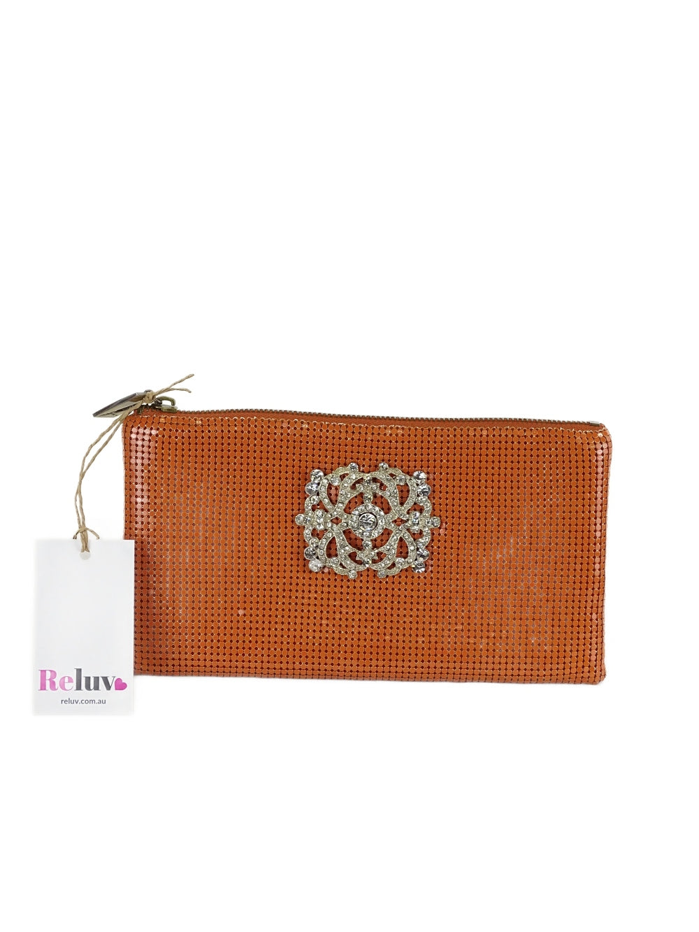 C.A.M (Creatively Active Minds) Orange Clutch