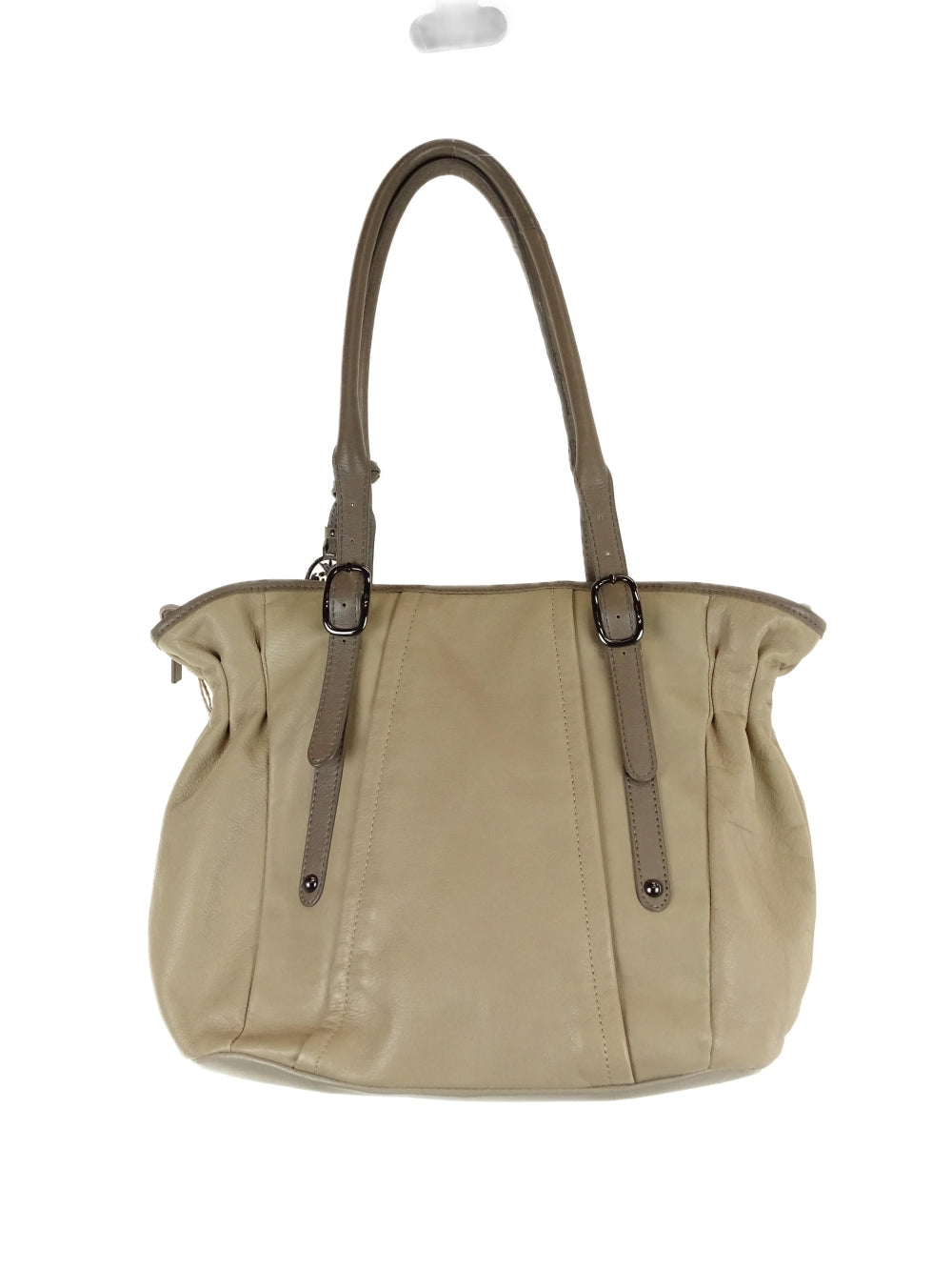 Colorado Beige Leather Shoulder Bag