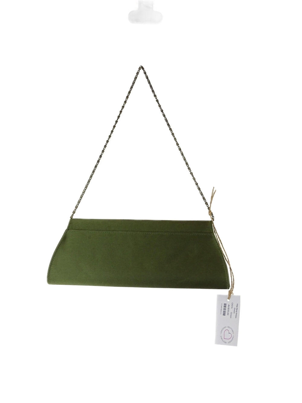 Olga Berg Green Clutch