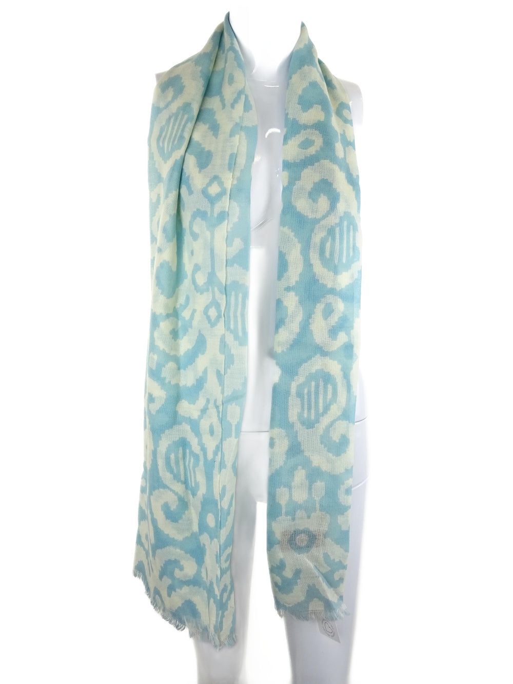 Creswick Blue Print Scarf