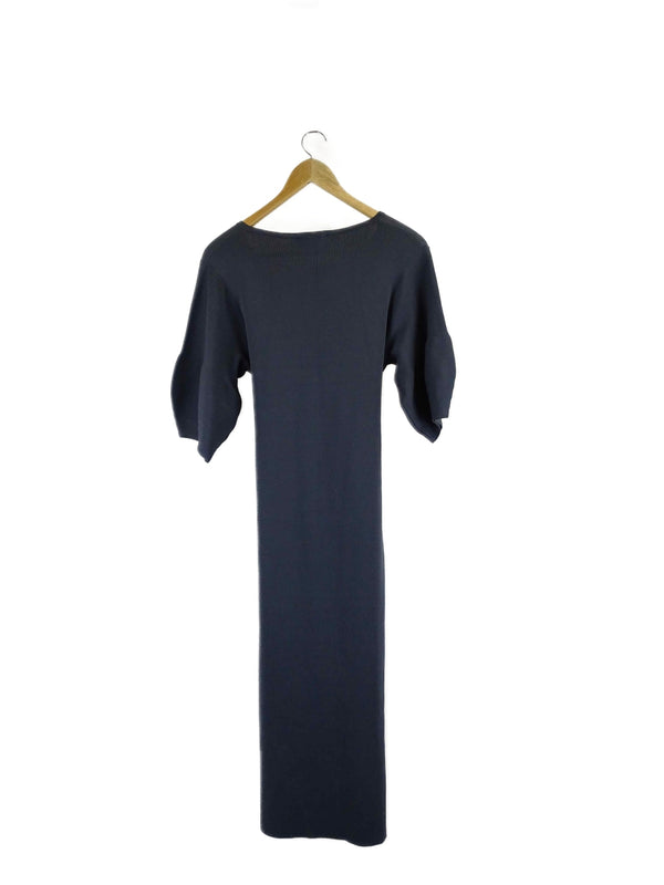 Basque Blue Longsleeve Dress 10 - Reluv Clothing Australia