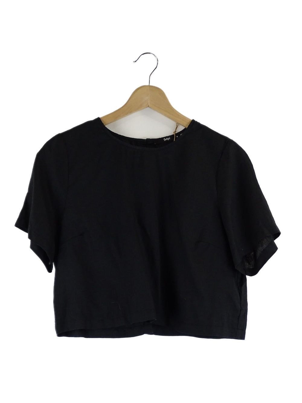 Sportsgirl Black Crop Top 8