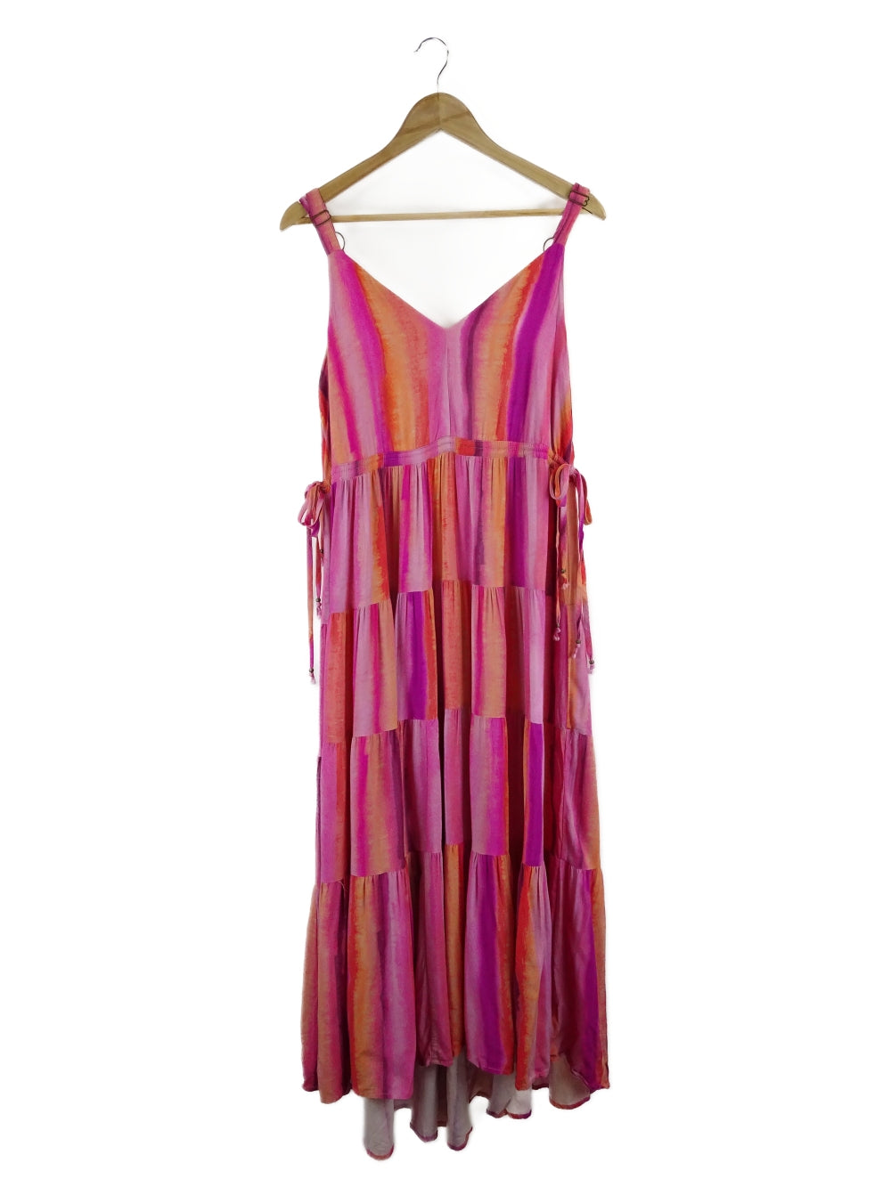 Label Of Love Pink and Orange Maxi Sundress  S