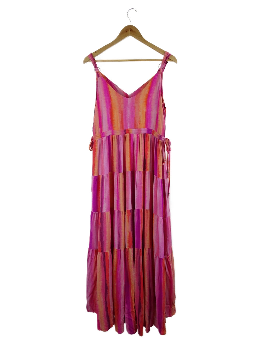 Label Of Love Pink and Orange Maxi Sundress  S