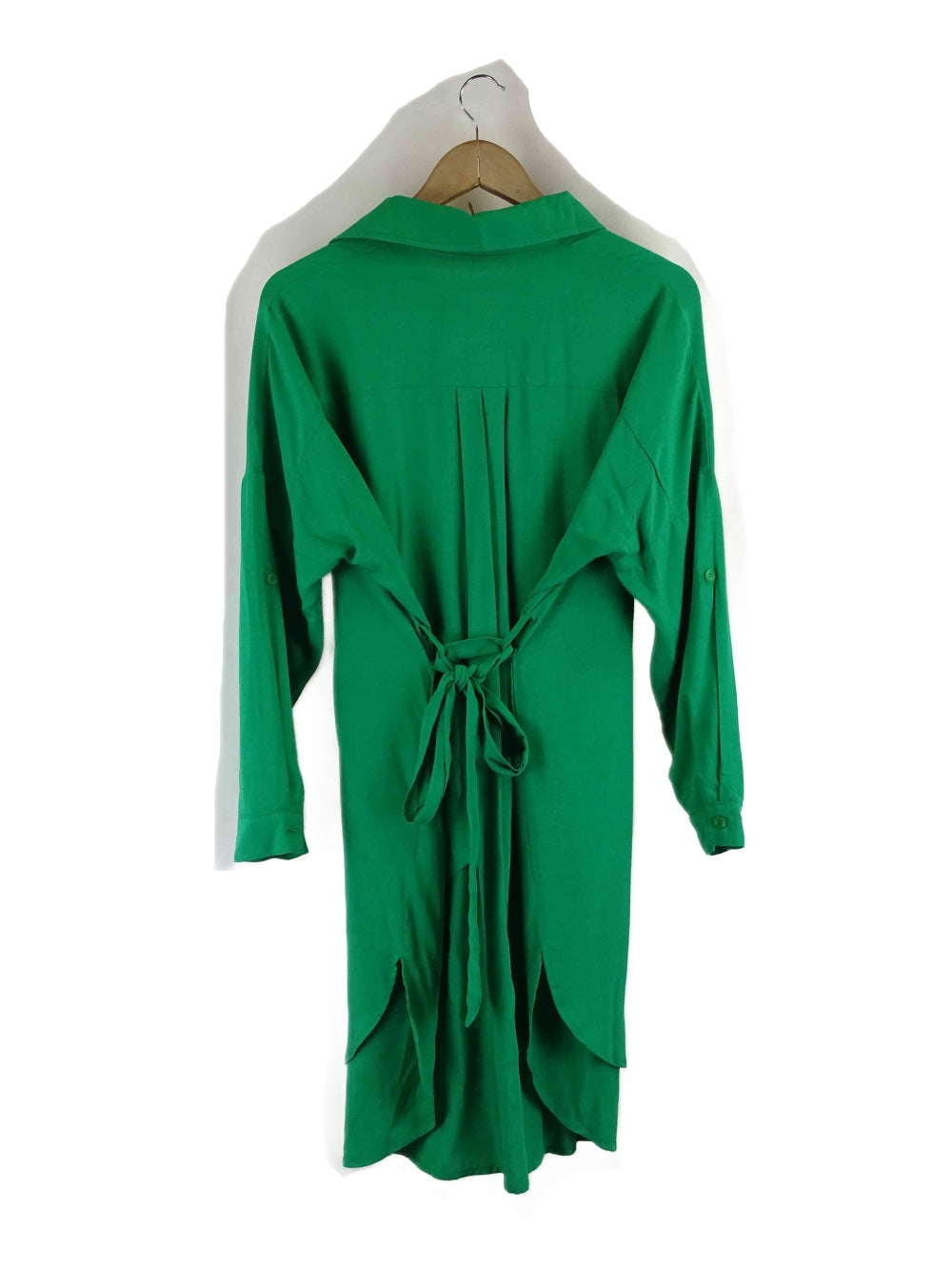 Jovie The Label Green Mini Shirt Dress 10