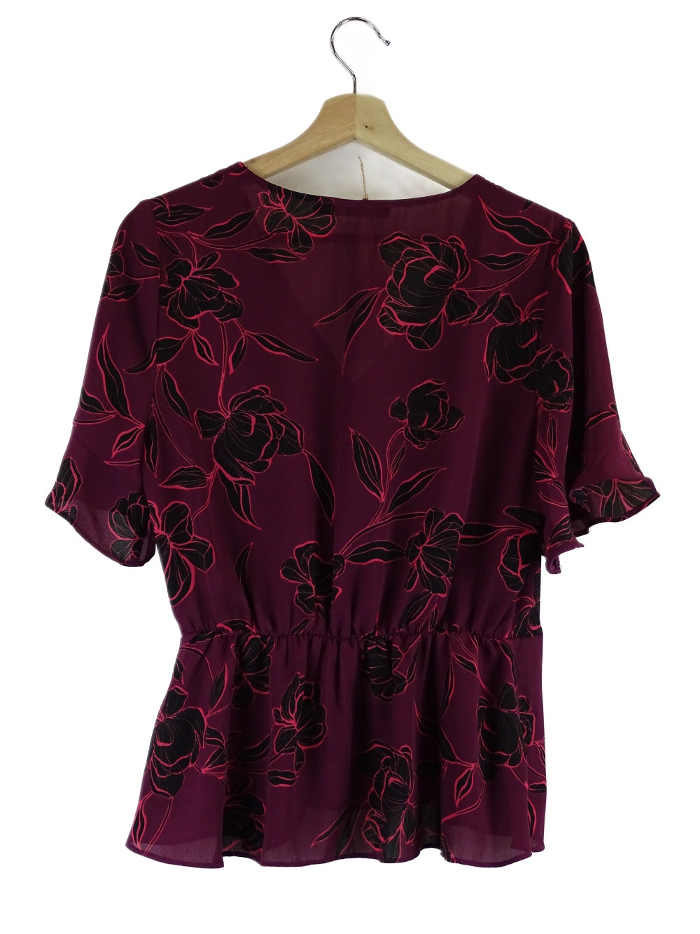 Portmans Purple Floral Top 10