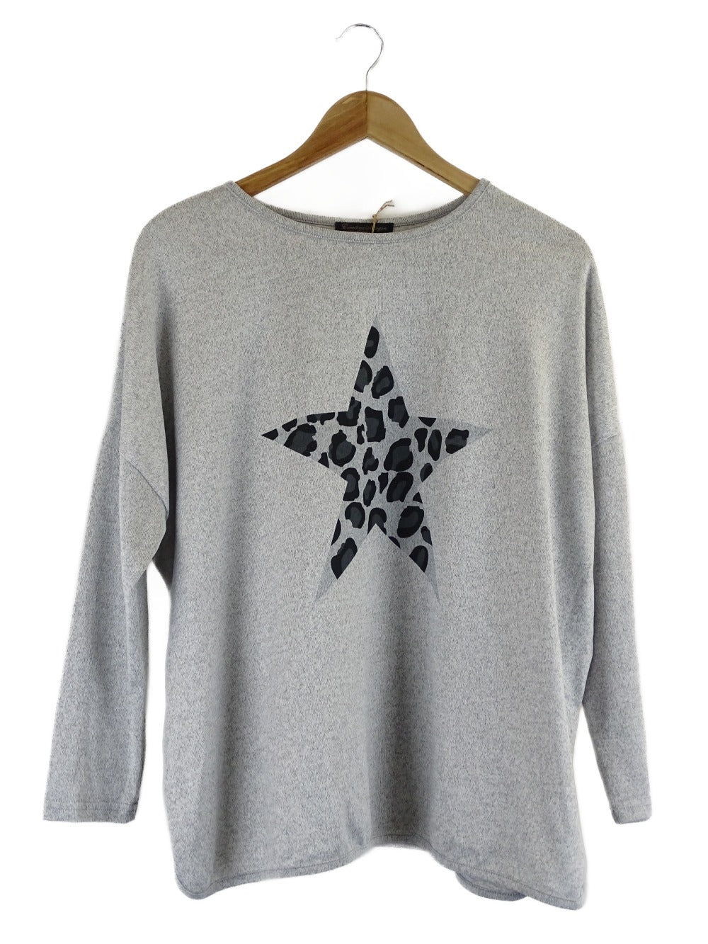 Caroline Morgan Grey Star Jumper 10