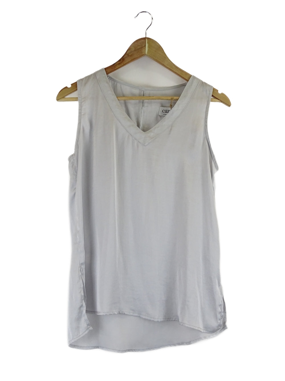 Carolina Grey Sleeveless Top S